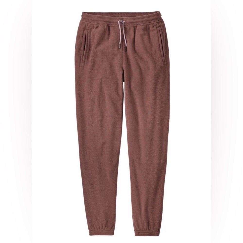 PATAGONIA womens sz XS Micro D Fleece Joggers in Dulse Mauve
